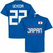 Japan T-shirt Uchida 22 Team Blå L