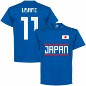 Japan T-shirt Usami 11 Team Blå XL