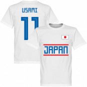 Japan T-shirt Usami 11 Team Vit 5XL