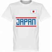 Japan T-shirt Wordmark Vit 5XL