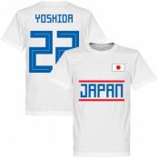 Japan T-shirt Yoshida 22 Team Vit 5XL