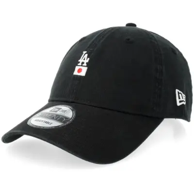 New Era - MLB Svart unconstructed Keps - Hatstore Exclusive x Los Angeles Dodgers 9TWENTY Japan Black Dad Cap @ Hatstore