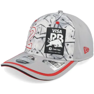 New Era - Motor Grå adjustable Keps - RB F1 25 Japan Tsunoda 9SEVENTY Grey Adjustable @ Hatstore