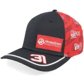 New Era - Motor Svart adjustable Keps - Haas F1 25 Ocon Japan 9SEVENTY Black/Red Adjustable @ Hatstore