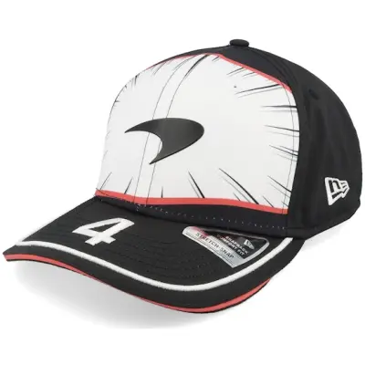 New Era - Motor Svart adjustable Keps - McLaren F1 25 Japan Norris 9SEVENTY White/Black Adjustable @ Hatstore