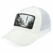 Public Domain - Vit trucker Keps - Kids Youth Japan Velvet White Trucker @ Hatstore