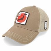 Yapan - Beige trucker Keps - Japan Nihon 111 Split Driftwood/Khaki Trucker @ Hatstore