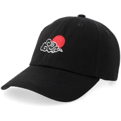 Yapan - Svart unconstructed Keps - Clound N Japan Black/Black Dad Cap @ Hatstore