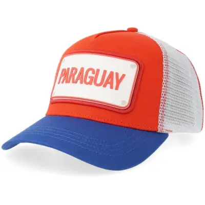 FIFA - Orange trucker Keps - Fifa World Cup 26 Team Cap Paraguay A-Frame Trucker @ Hatstore