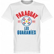 Paraguay T-shirt Established Vit 5XL