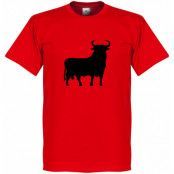 Spanien T-shirt El Toro Röd XXXL