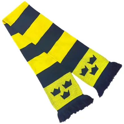 Sverige Halsduk Tre Kronor Randig