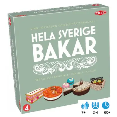 Licensierad Produkt Spel/Familjespel - Hela Sverige bakar