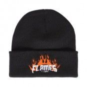 Nybro Flames - Classic Fold Beanie Black