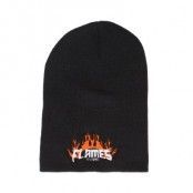 Nybro Flames - Classic Slouch Beanie Black