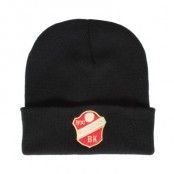 Pukebergs BK - Classic Fold Beanie Black