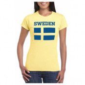 Sverige T-shirt Fashion Dam XXL