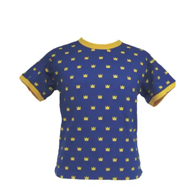 Sverige T-shirt många kronor Barn 120 cl