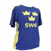 Sverige T-shirt Tre kronor Barn 140 cl