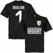 Uruguay T-shirt Muslera 1 Team GK Svart 5XL