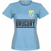 Uruguay T-shirt Team Dam Ljusblå XXL