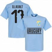 Uruguay T-shirt Team DLaxalt 17 Ljusblå M
