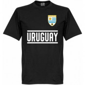 Uruguay T-shirt Team Svart XS
