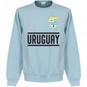 Uruguay Tröja Team Sweatshirt Ljusblå XXL