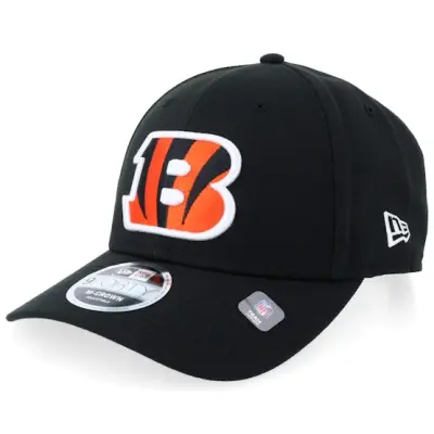47 Brand - NFL Svart adjustable Keps - Cincinnati Bengals NFL Team 9FORTY M-crown Black Adjustable @ Hatstore