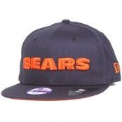 New Era - Kids Front Word Chicago Bears Navy Blue 9Fifty Snapback