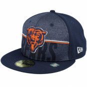 New Era - NFL Blå fitted Keps - Chicago Bears 59FIFTY NFL Training 23 Navy Fitted @ Hatstore