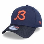 New Era - NFL Blå flexfit Keps - Chicago Bears NFL21 Side Line 39THIRTY Navy Flexfit @ Hatstore