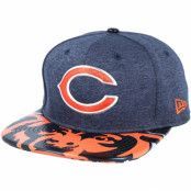 New Era - NFL Blå snapback Keps - Chicago Bears Draft 2017 9Fifty Navy Snapback @ Hatstore