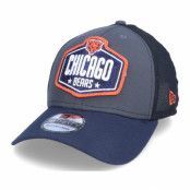 New Era - NFL Grå flexfit Keps - Chicago Bears 39Thirty NFL21 Draft Dark Grey/Navy Flexfit @ Hatstore