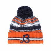 New Era - NFL Orange pom Beanie - Chicago Bears NFL21 Sport Knit Navy/Orange Pom @ Hatstore