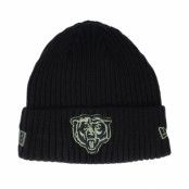 New Era - NFL Svart Beanie - Chicago Bears Salute To Service NFL 20 Knit Black Cuff @ Hatstore