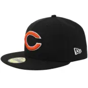 New Era - NFL Svart fitted Keps - Hatstore Exclusive x Chicago Bears 59FIFTY Black Fitted @ Hatstore