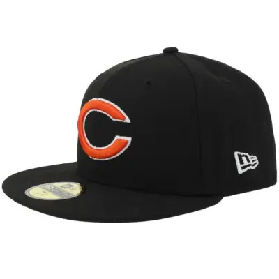 New Era - NFL Svart fitted Keps - Hatstore Exclusive x Chicago Bears 59FIFTY Black Fitted @ Hatstore
