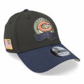 New Era - NFL Svart flexfit Keps - Chicago Bears M 39THIRTY NFL Salute To Service 22 Black/Navy Flexfit @ Hatstore