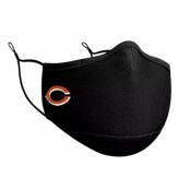 New Era - NFL Svart Mask - Chicago Bears 1-Pack Black Face Mask @ Hatstore