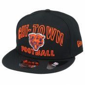 New Era - NFL Svart snapback Keps - Chicago Bears NFL 20 Draft Alt 9Fifty Black Snapback @ Hatstore