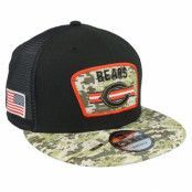 New Era - NFL Svart trucker Keps - Chicago Bears NFL21 Salute To Service 9FIFTY Black/Camo Trucker @ Hatstore