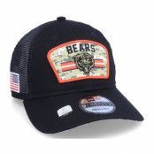 New Era - NFL Svart trucker Keps - Chicago Bears NFL21 Salute To Service 9TWENTY Black/Camo Trucker @ Hatstore