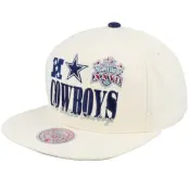 Mitchell&Ness - NBA Vit snapback Keps - Dallas Cowboys Reframe Retro Off White Snapback @ Hatstore
