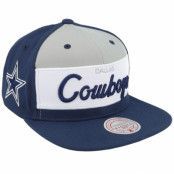 Mitchell&Ness - NFL Blå snapback Keps - Dallas Cowboys Retro Sport  Navy Snapback @ Hatstore