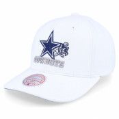 Mitchell&Ness - NFL Vit adjustable Keps - Dallas Cowboys All In Pro White Adjustable @ Hatstore