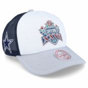 Mitchell&Ness - NFL Vit trucker Keps - Dallas Cowboys Party Time White Trucker @ Hatstore