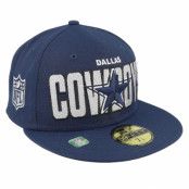 New Era - NFL Blå fitted Keps - Dallas Cowboys NFL 23 Draft 59FIFTY Navy Fitted @ Hatstore