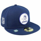 New Era - NFL Blå fitted Keps - Dallas Cowboys NFL22 1 Sideline Historic 59FIFTY Navy Fitted @ Hatstore