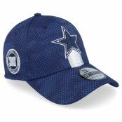 New Era - NFL Blå flexfit Keps - Dallas Cowboys Nfl24 Sideline 39THIRTY Navy Flexfit @ Hatstore